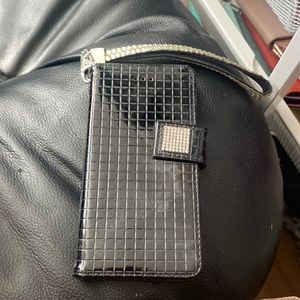 iPhone 6 black bling case